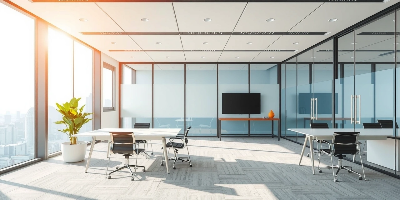 Modern corporate environment in Kuala Lumpur